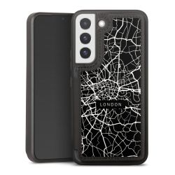 Snap Wallet Case schwarz