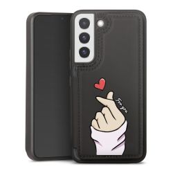 Snap Wallet Case schwarz