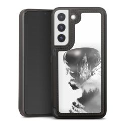 Snap Wallet Case schwarz