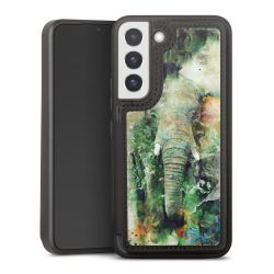 Snap Wallet Case schwarz