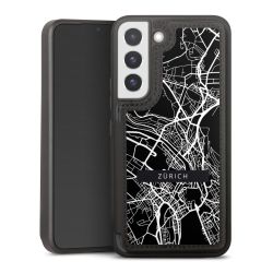 Snap Wallet Case schwarz