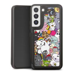 Snap Wallet Case schwarz