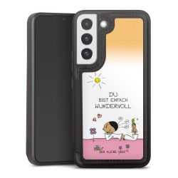 Snap Wallet Case schwarz