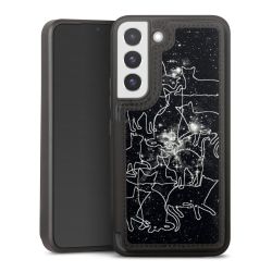 Snap Wallet Case schwarz