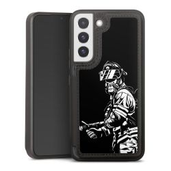 Snap Wallet Case schwarz