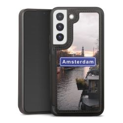 Snap Wallet Case schwarz