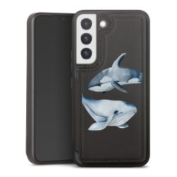 Snap Wallet Case schwarz