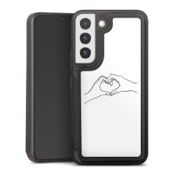 Snap Wallet Case schwarz