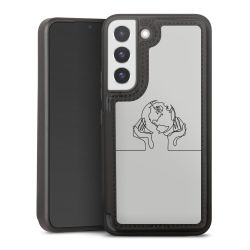 Snap Wallet Case schwarz