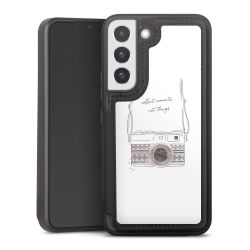 Snap Wallet Case schwarz