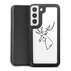 Snap Wallet Case schwarz