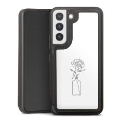 Snap Wallet Case schwarz