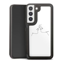 Snap Wallet Case schwarz