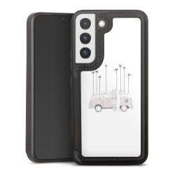 Snap Wallet Case schwarz