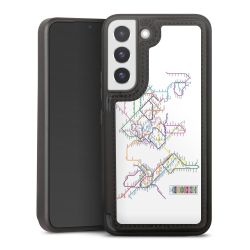 Snap Wallet Case schwarz