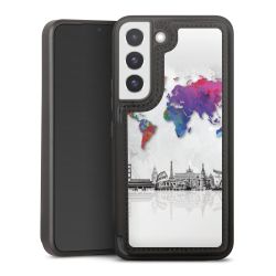 Snap Wallet Case schwarz