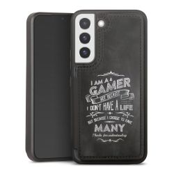 Snap Wallet Case schwarz