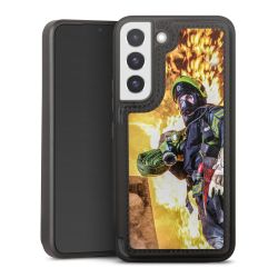 Snap Wallet Case schwarz