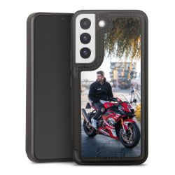 Snap Wallet Case schwarz