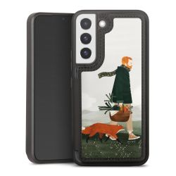 Snap Wallet Case schwarz