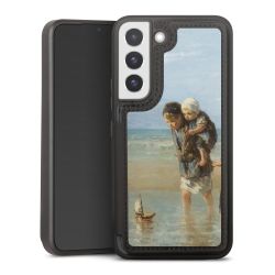 Snap Wallet Case schwarz