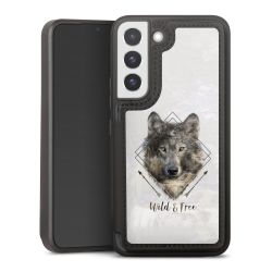 Snap Wallet Case schwarz