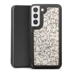 Snap Wallet Case schwarz