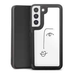 Snap Wallet Case schwarz