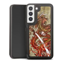 Snap Wallet Case schwarz