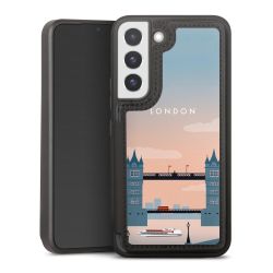 Snap Wallet Case schwarz