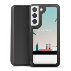 Snap Wallet Case schwarz