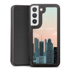 Snap Wallet Case schwarz