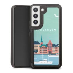 Snap Wallet Case schwarz