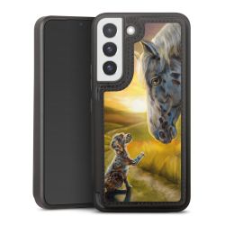 Snap Wallet Case schwarz