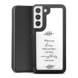 Snap Wallet Case schwarz