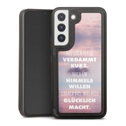 Snap Wallet Case schwarz