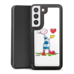 Snap Wallet Case schwarz