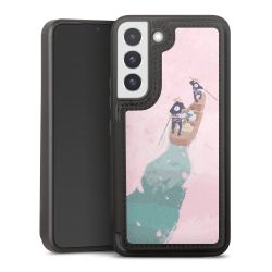 Snap Wallet Case schwarz