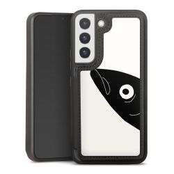 Snap Wallet Case schwarz