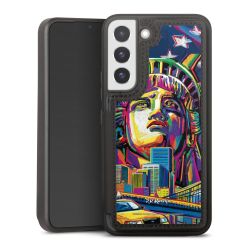 Snap Wallet Case schwarz