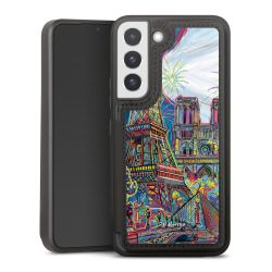 Snap Wallet Case schwarz