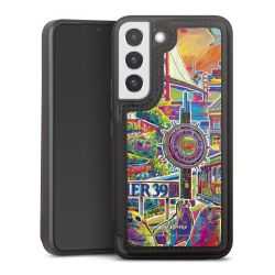 Snap Wallet Case schwarz