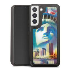 Snap Wallet Case schwarz