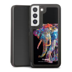 Snap Wallet Case schwarz