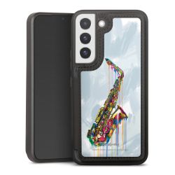 Snap Wallet Case schwarz