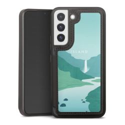 Snap Wallet Case schwarz