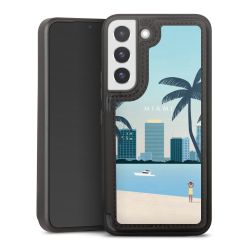 Snap Wallet Case schwarz