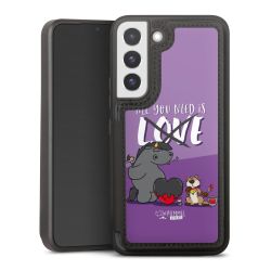 Snap Wallet Case schwarz