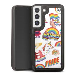 Snap Wallet Case schwarz