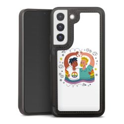 Snap Wallet Case schwarz